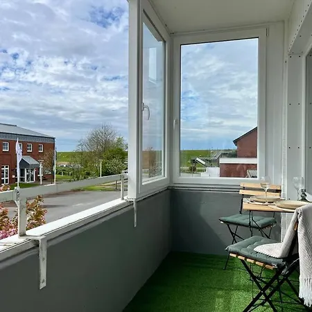 Apartment Meerflair Mit Balkon Nordstrand Esterno foto